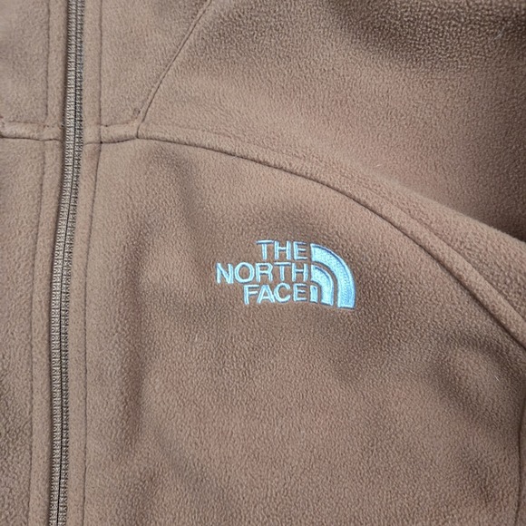 The North Face Windwall Jacket Mens Small Orange Fleece Full Zip Outdoor - Picture 5 of 16